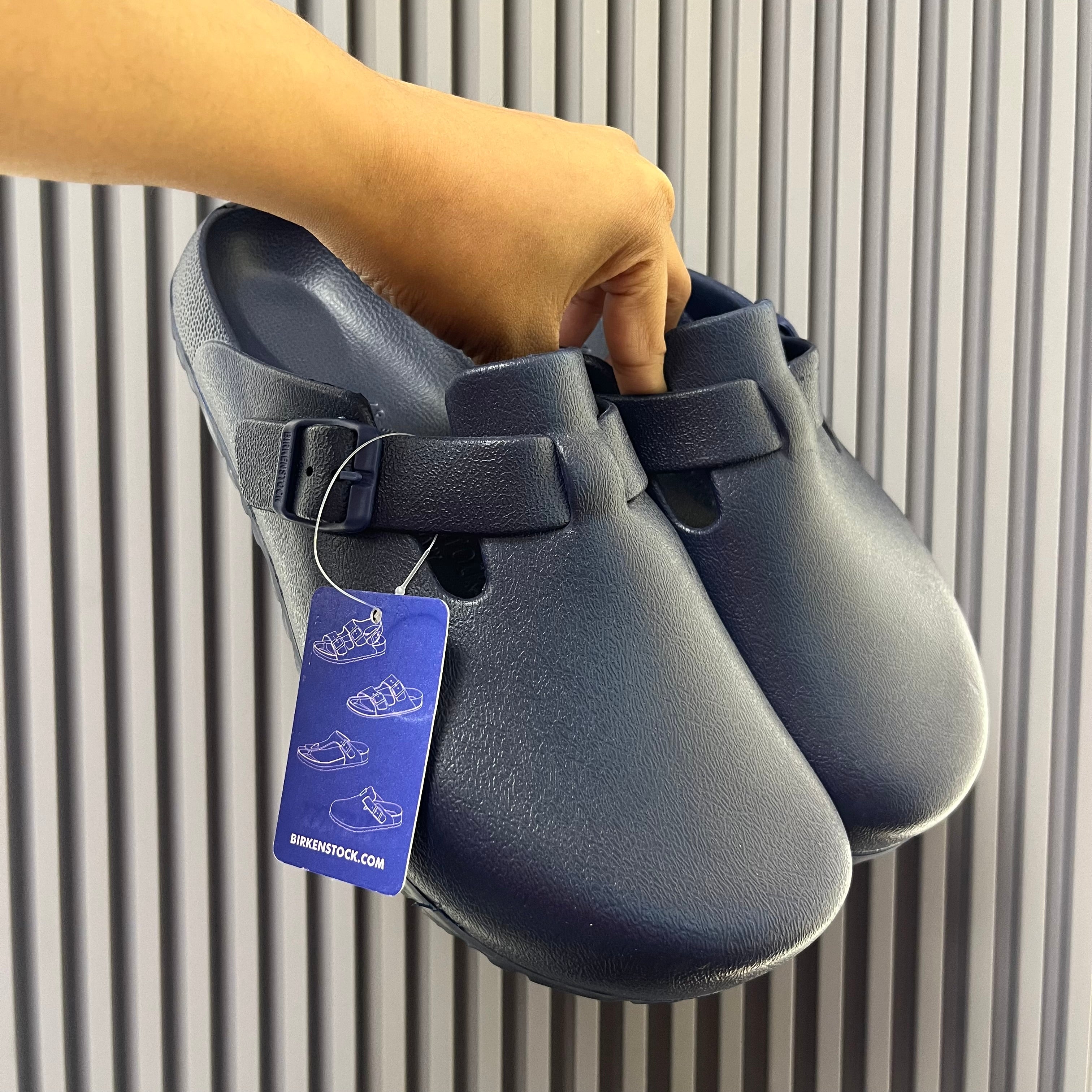 BIRKIN-BOSTN-CLOGS (NAVY)