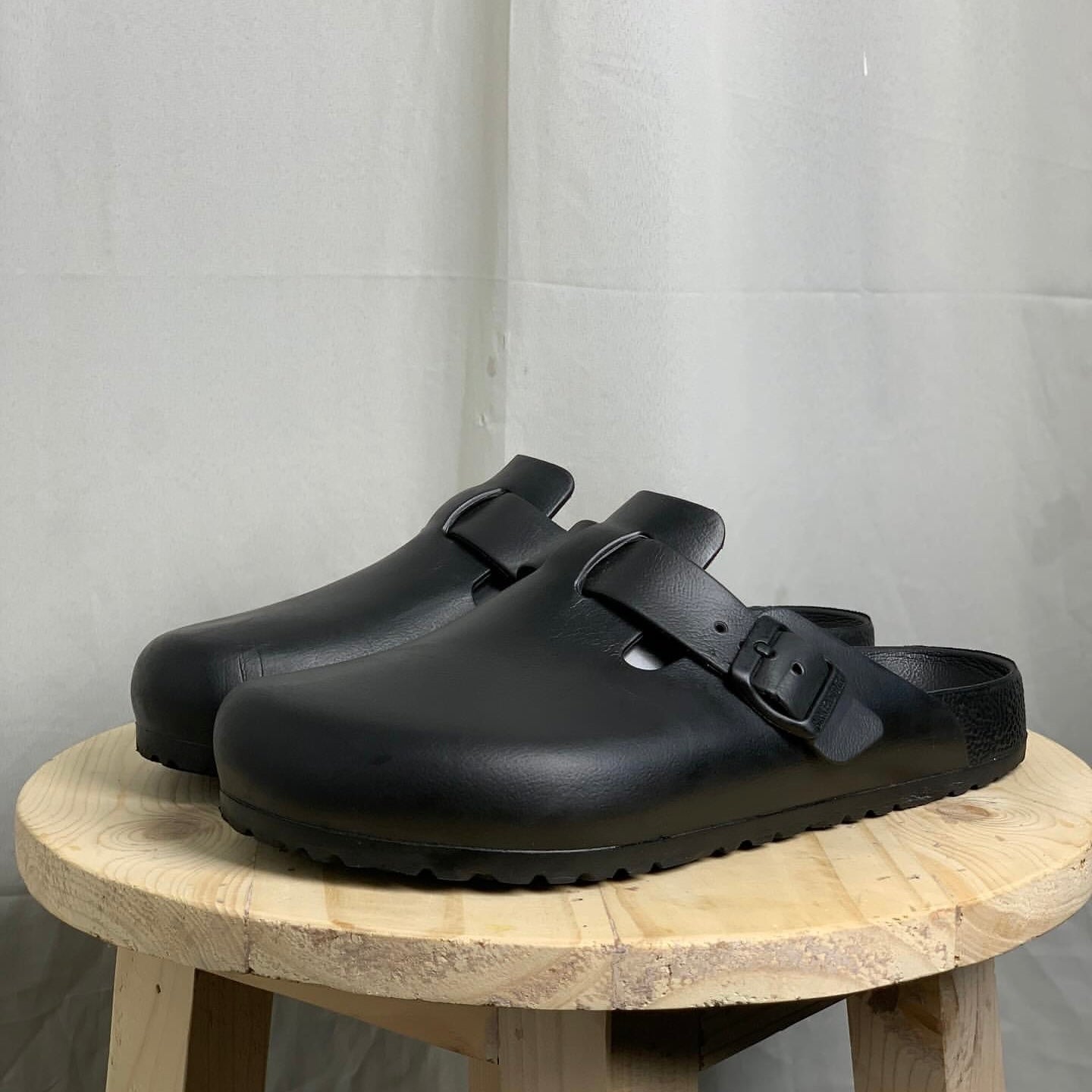 BIRKIN-BOSTN-CLOGS (BLACK)