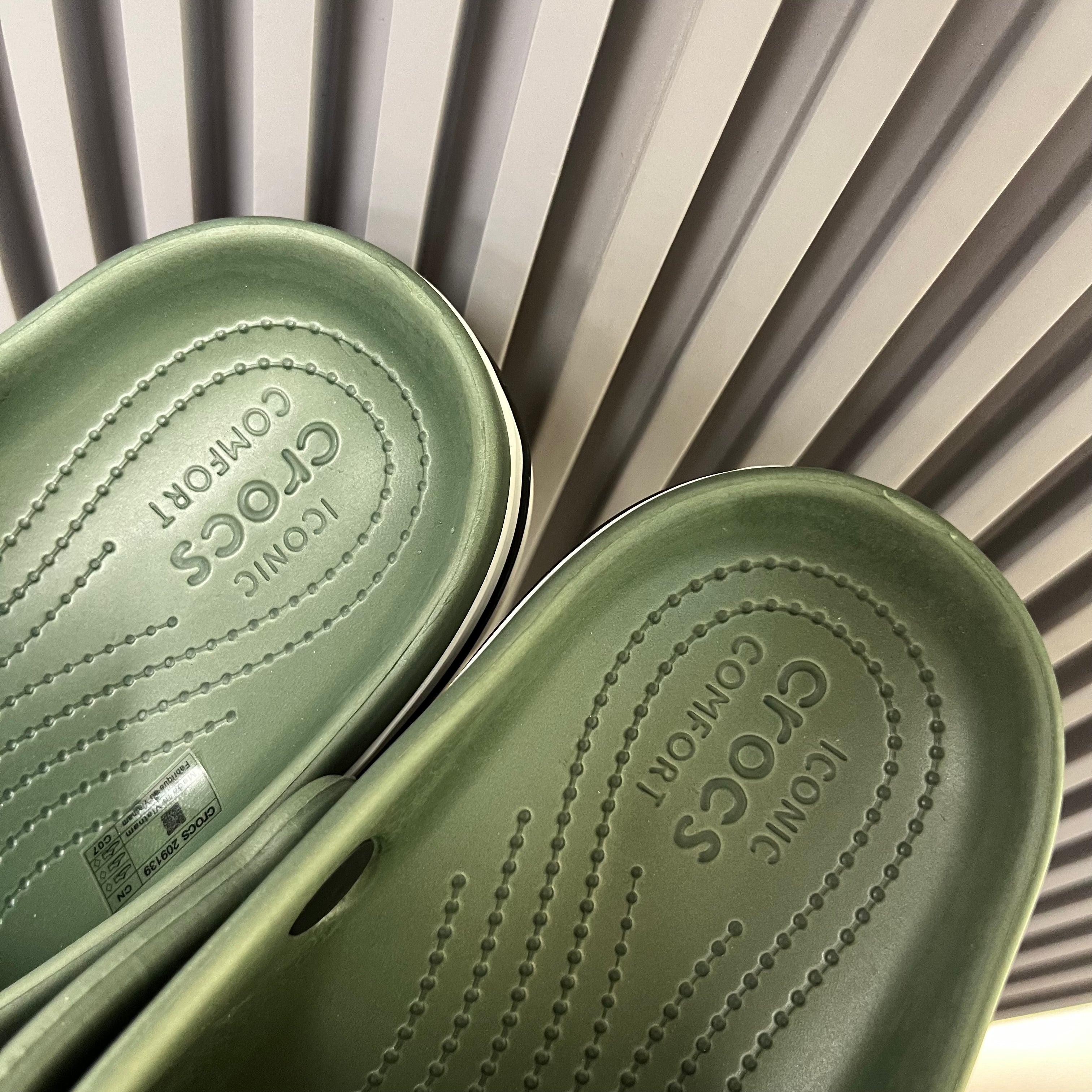 BYA-BND-CLOGS-ARMY GREEN