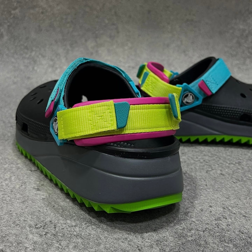 HIKR-CLOGS- BLACK MULTI