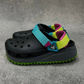 HIKR-CLOGS- BLACK MULTI