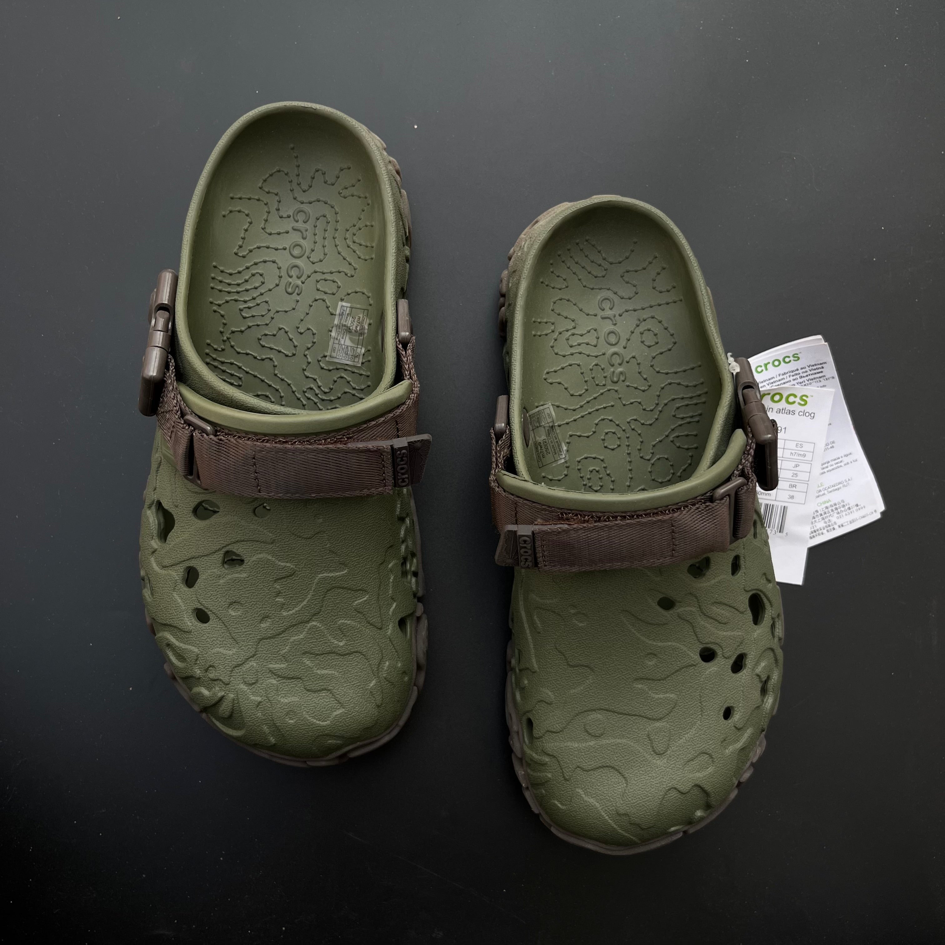 ATLS-CLOGS-ARMY GREEN