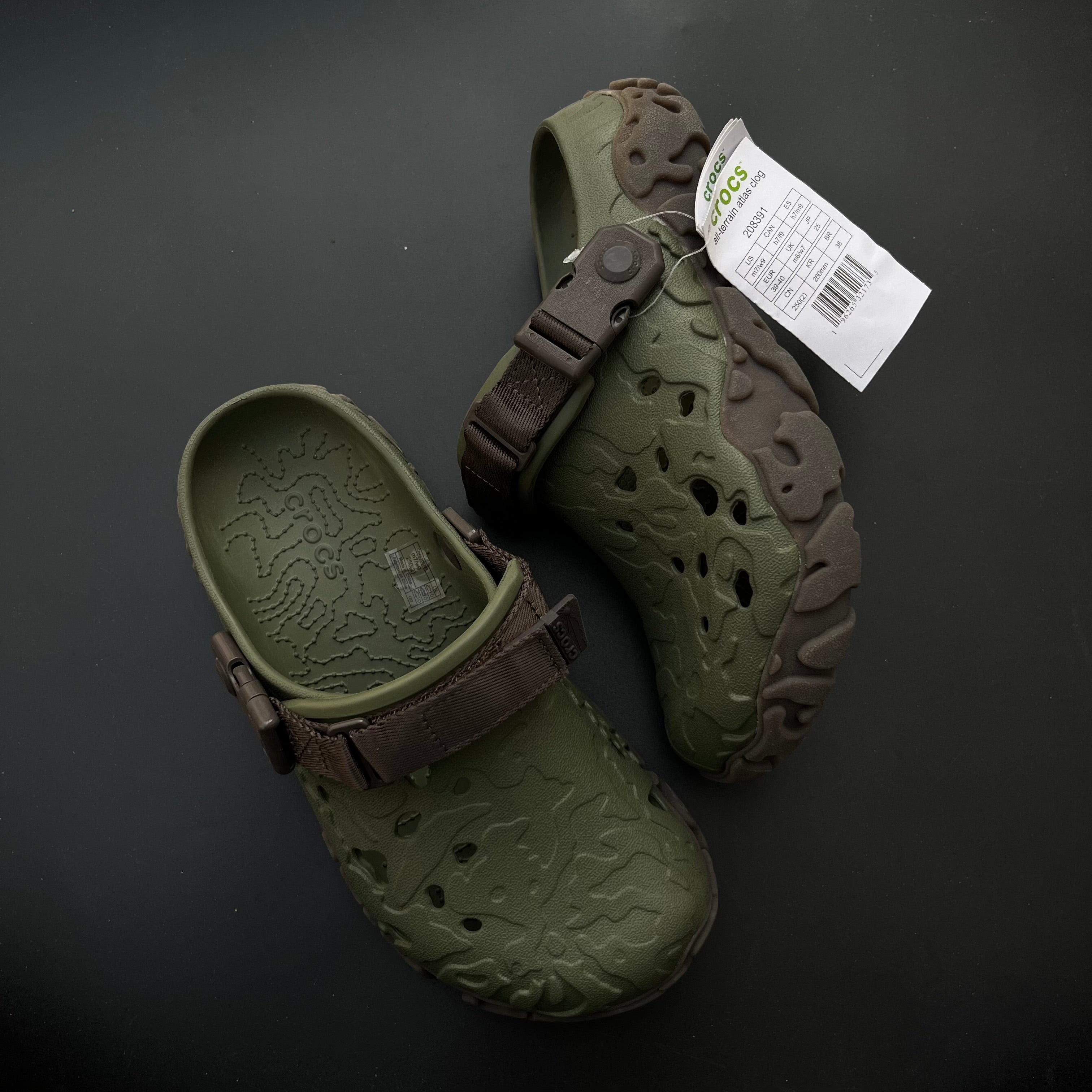 ATLS-CLOGS-ARMY GREEN