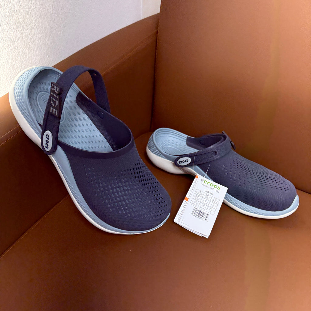 360-CLOGS-NAVY BLUE/GREY