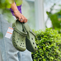 BYA-CLOGS-ARMY GREEN