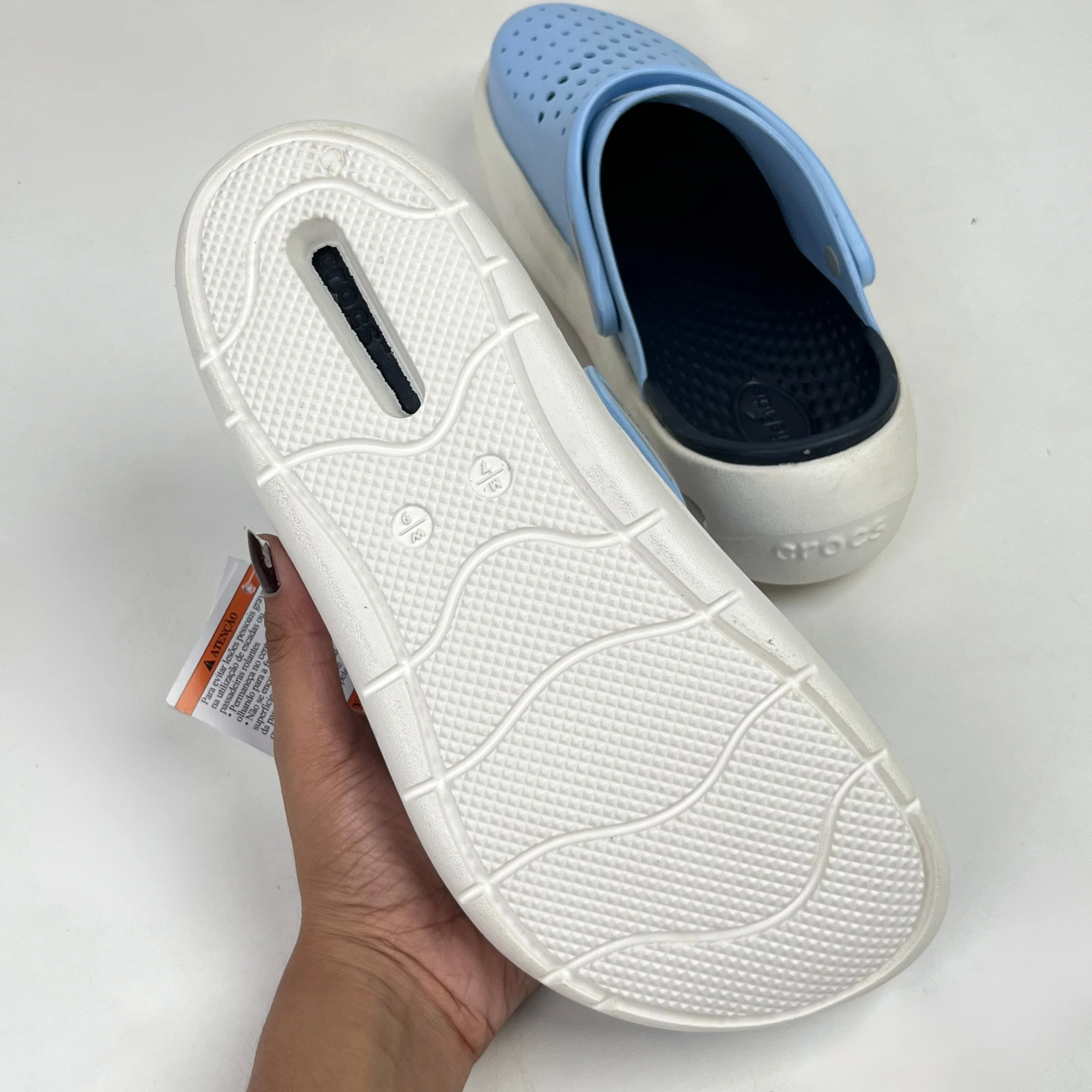 INMO-CLOGS-BLUE/WHITE