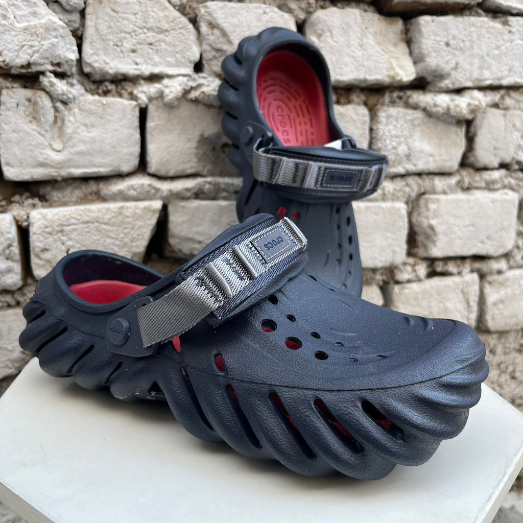 ECO-CLOGS-NAVY RED