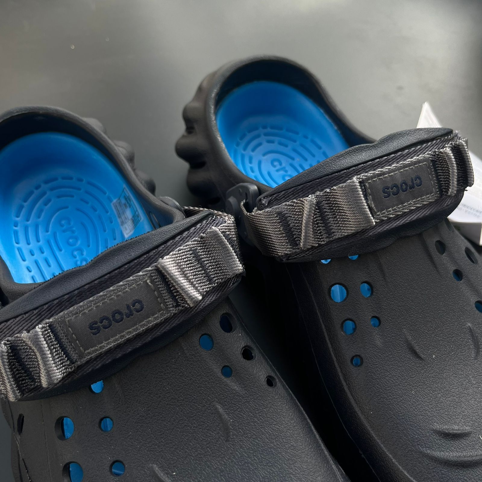 ECO-CLOGS-BLACK BLUE