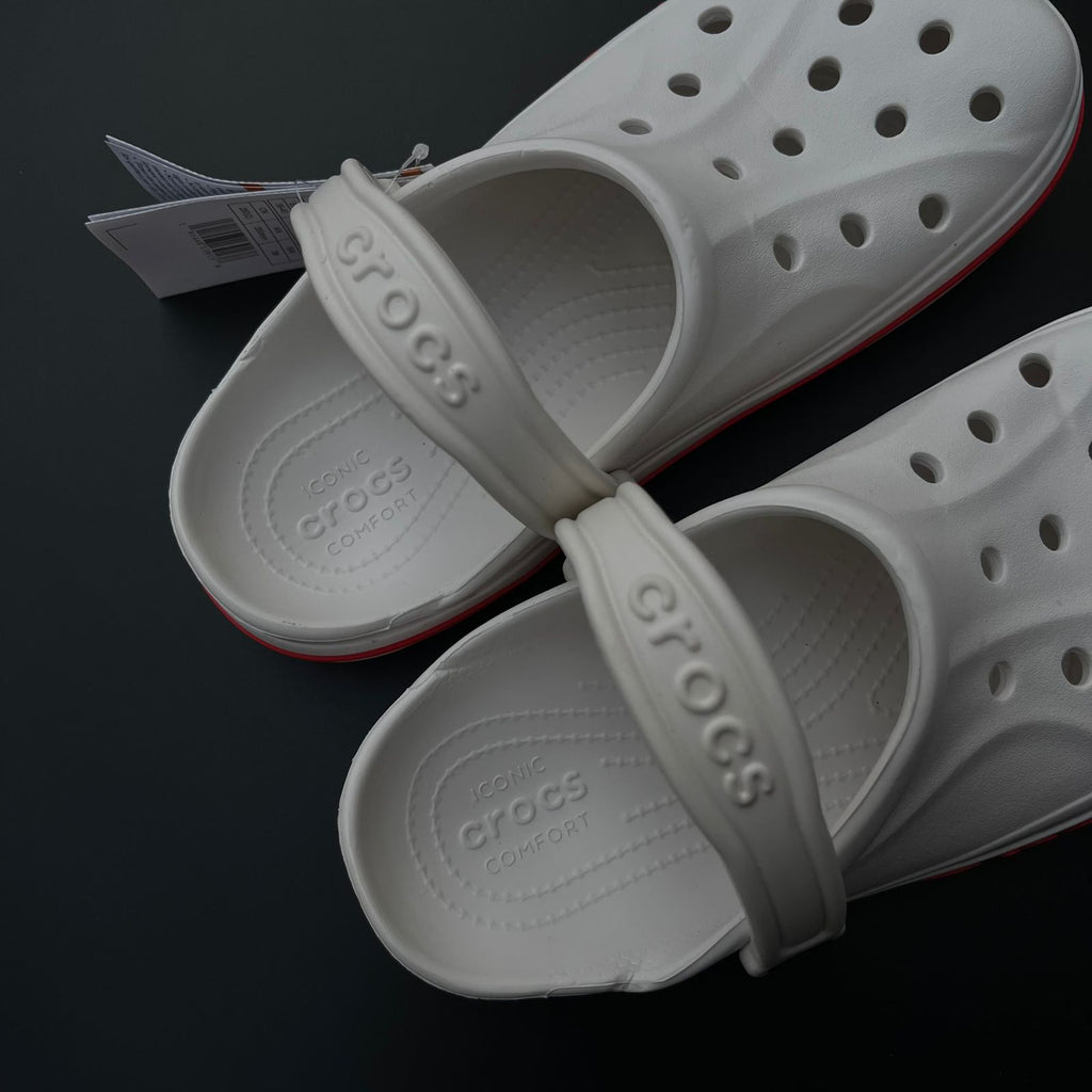 BYA-BND-CLOGS-WHITE RED