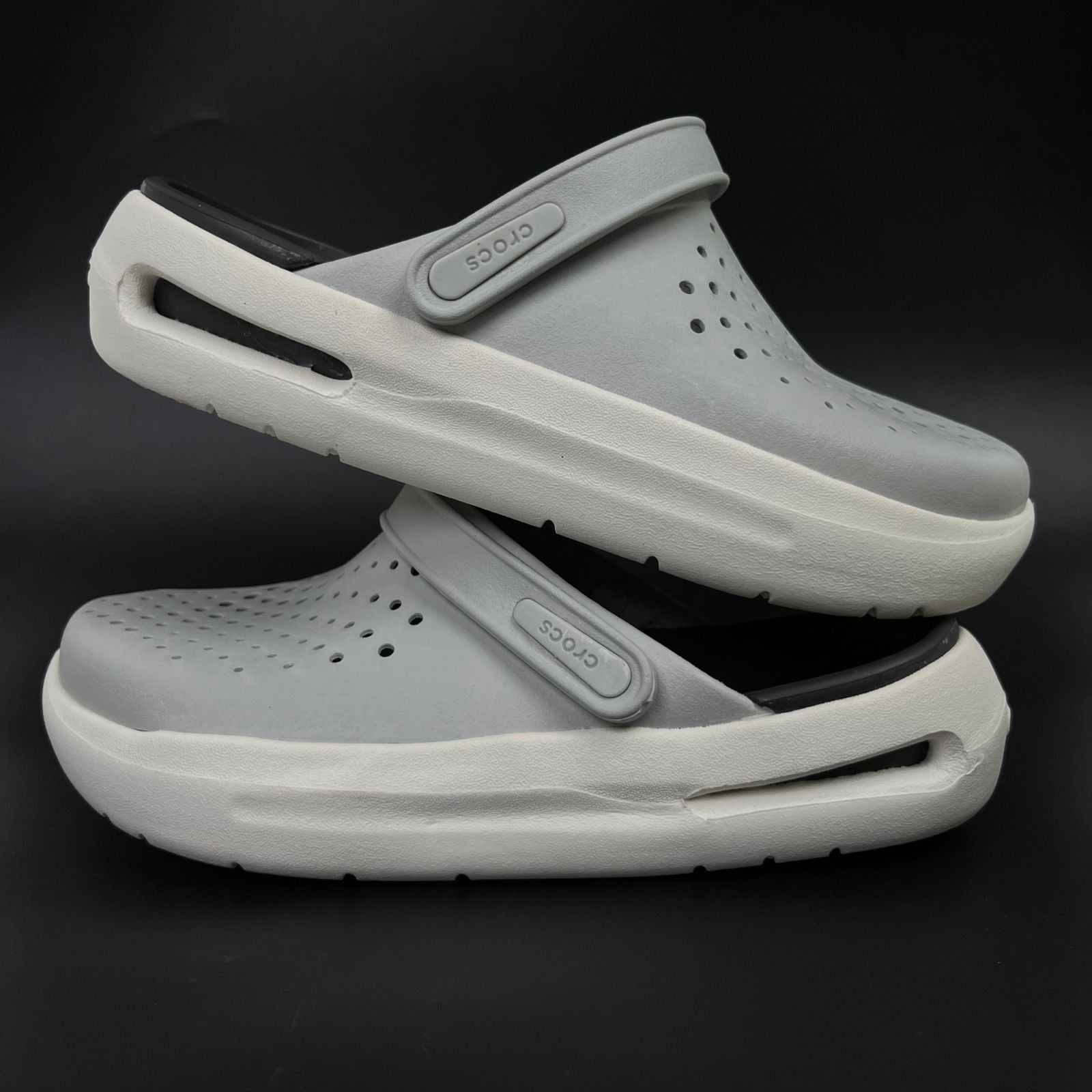 INMO-CLOGS-GREY BLACK