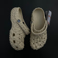 GEO-CLOGS-BONE